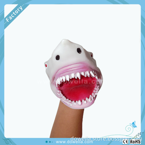 funny TPR Hand puppet figure toy